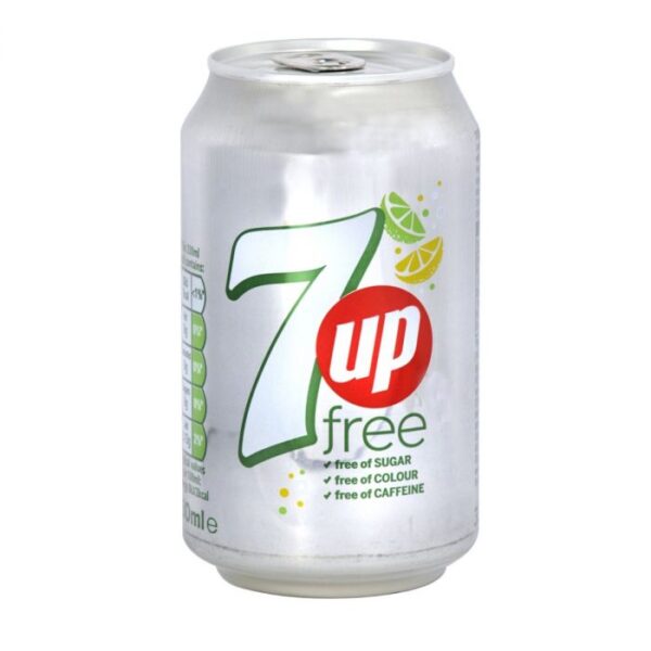 7UP DIET FREE 330ML