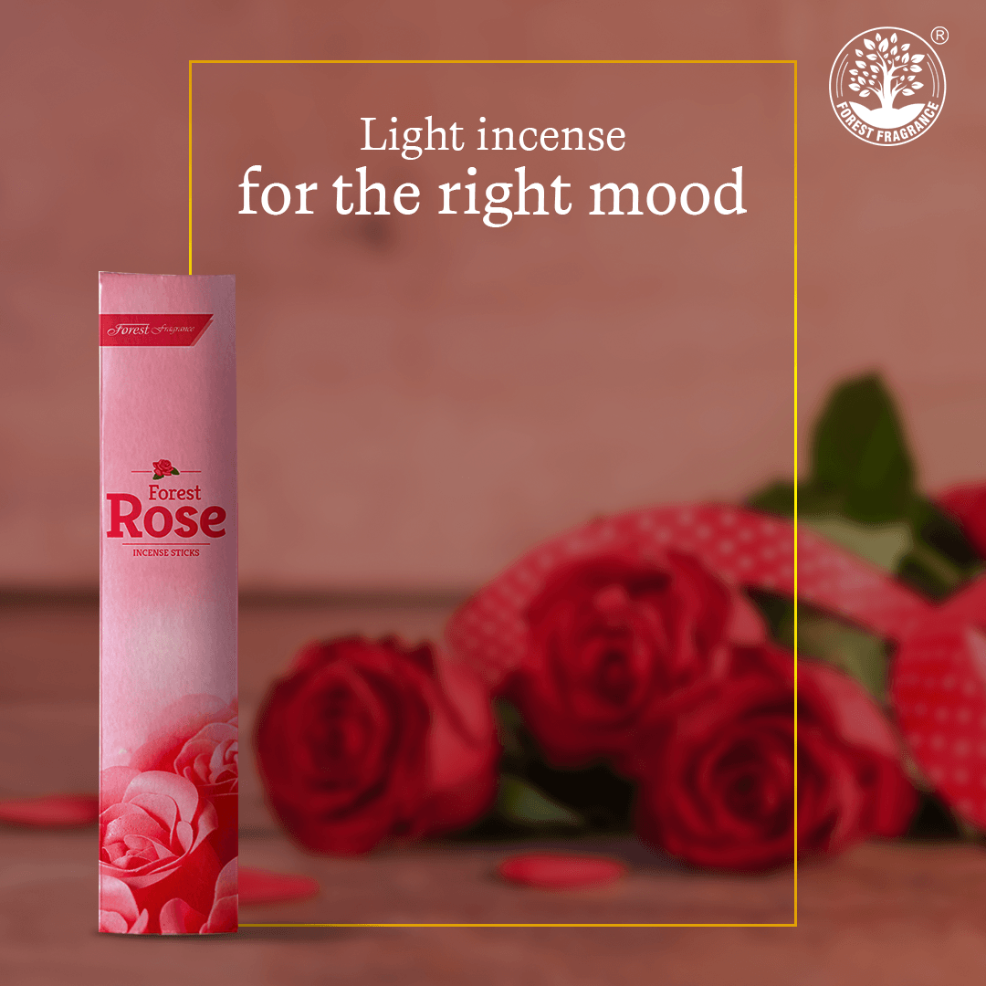 INCENSE STICK FF ROSE 90GM