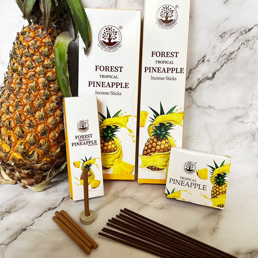 DHOOP STICKS FF PINEAPPLE 10 STICKS 30GM