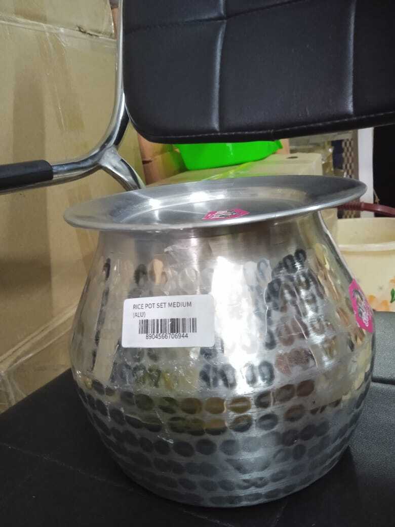 RICE POT SET MEDIUM (ALU)