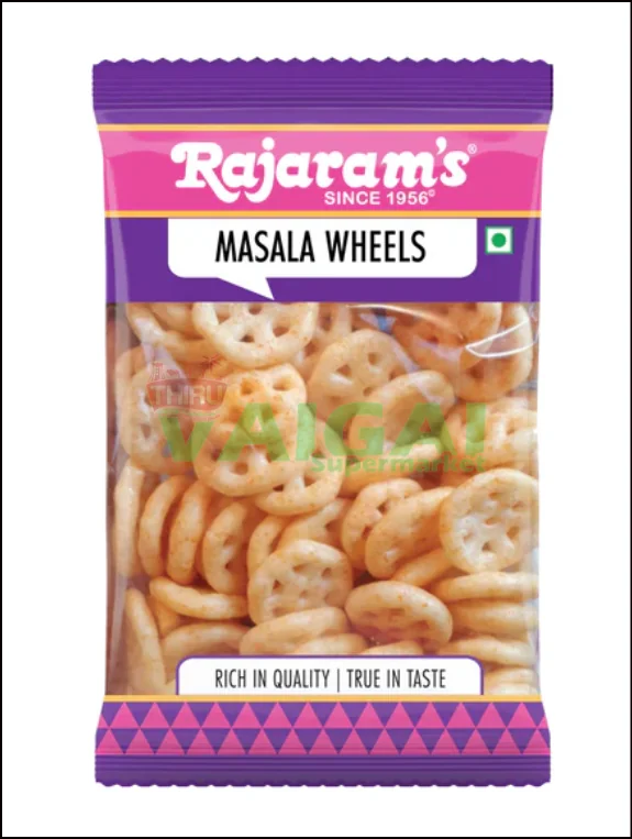 WHEELS CHIPS RAJARAMS 50GM
